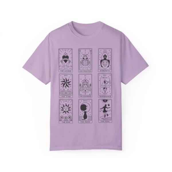 Tarot Card T-shirt Featuring The Lovers, The Star, The Empress & more positive feminine energy cards - Image 2