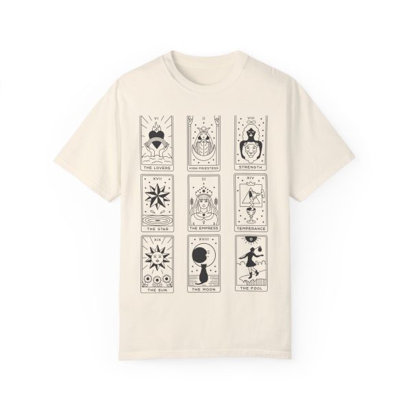 Tarot Card T-shirt Featuring The Lovers, The Star, The Empress & more positive feminine energy cards - Image 12