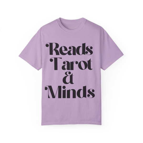 Reads Tarot & Minds Funny Tarot T-Shirt - Image 12