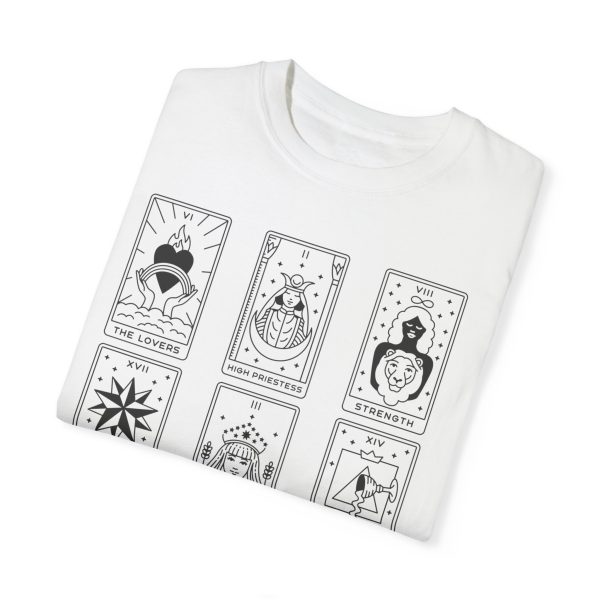 Tarot Card T-shirt Featuring The Lovers, The Star, The Empress & more positive feminine energy cards - Image 5