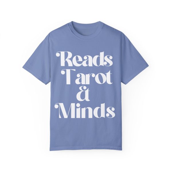 Reads Tarot & Minds Funny Tarot T-Shirt - Image 8