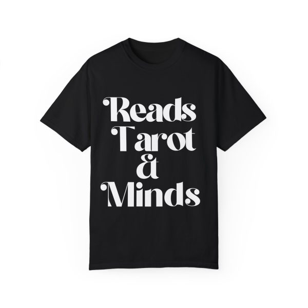 Reads Tarot & Minds Funny Tarot T-Shirt - Image 10