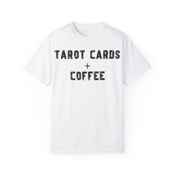 Funny Tarot Cards + Coffee T-shirt - Image 2