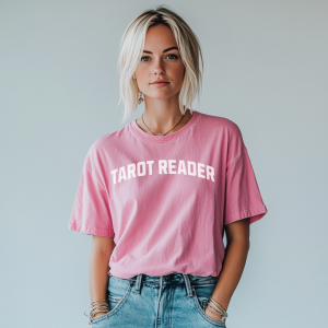 Tarot Reader T-Shirt - College Style