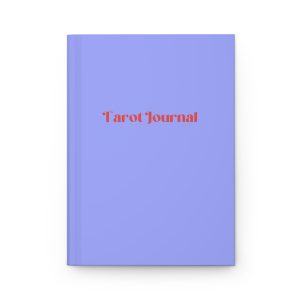 Minimalist Purple Tarot Journal – A Spiritual Hardcover for Exploring Tarot