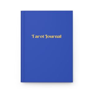 Minimalist Blue Tarot Journal
