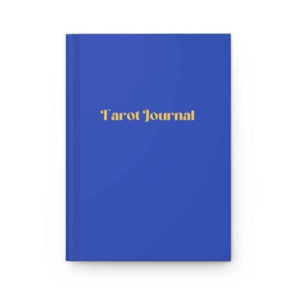 Minimalist Blue Tarot Journal