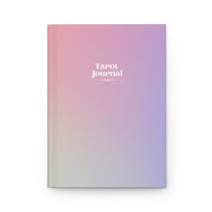 Rose Essence Tarot Journal – A Minimalist Tarot Journal with Pink Cover