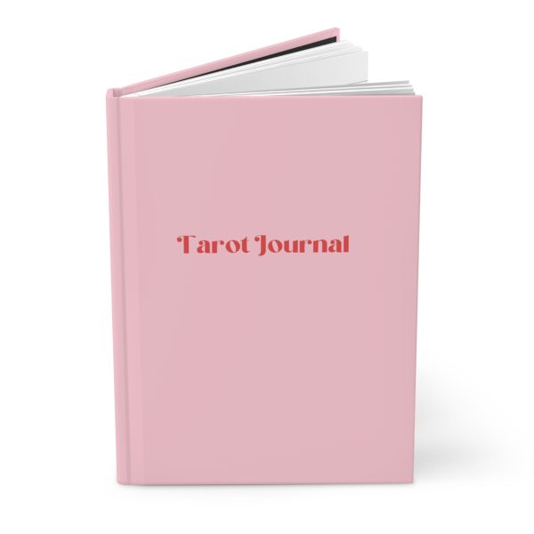 Pink Minimalist Tarot Journal – Hardcover Journal for Tarot Reflection - Image 2