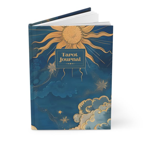 Cloud & Sun Tarot Journal – Hardcover Tarot Journal for Guided Wisdom - Image 2