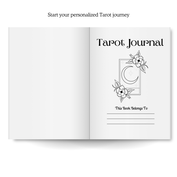 Owl’s Wisdom Tarot Journal – A Hardcover Companion for Intuitive Readings with Mystic Owl Cover - Image 3