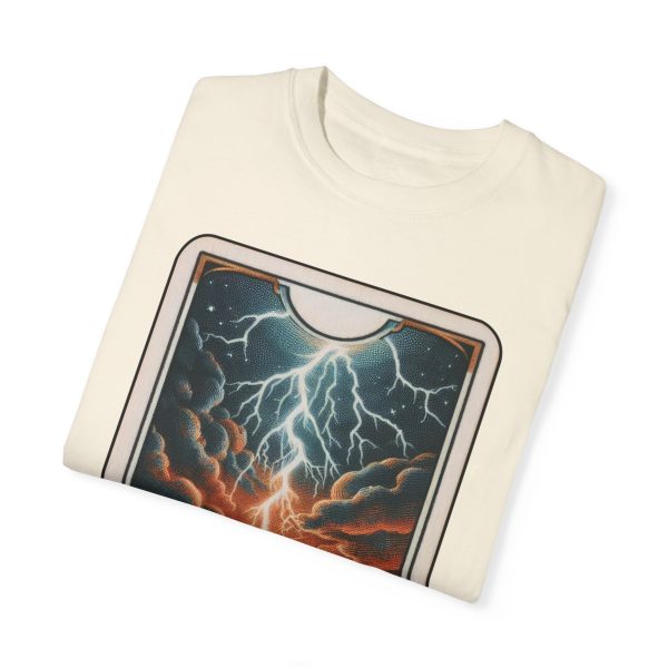 The Thunder Tarot Card T-Shirt - Image 5