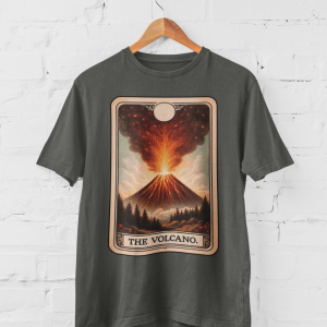 The Volcano Tarot Card T-Shirt