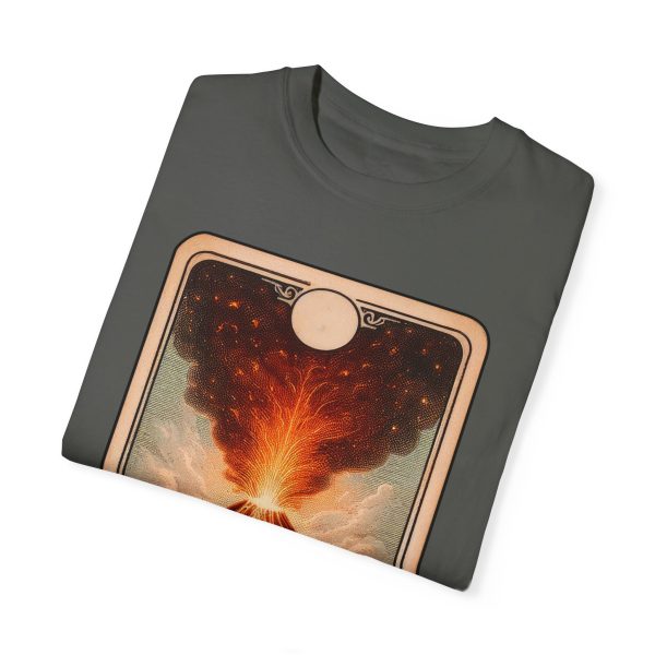 The Volcano Tarot Card T-Shirt - Image 7