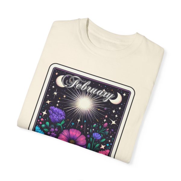 February Birth Flower T-Shirt - Image 5