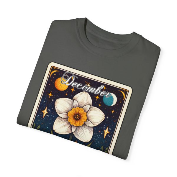 December Birth Flower T-Shirt - Image 7