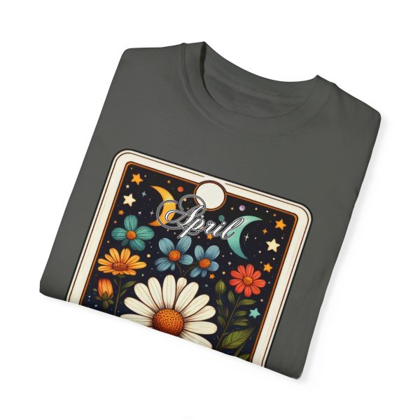 April Birth Flower T-Shirt - Image 7