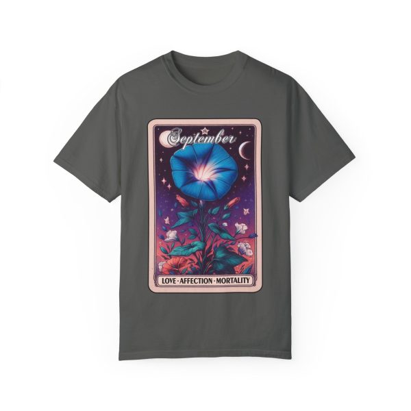September Birth Flower T-Shirt - Image 6