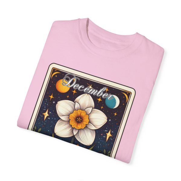 December Birth Flower T-Shirt - Image 15