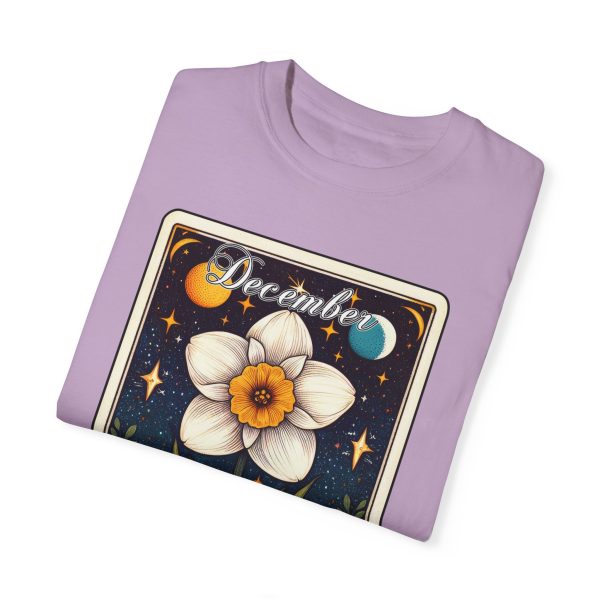 December Birth Flower T-Shirt - Image 13