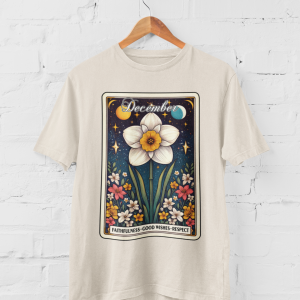 December Birth Flower T-Shirt