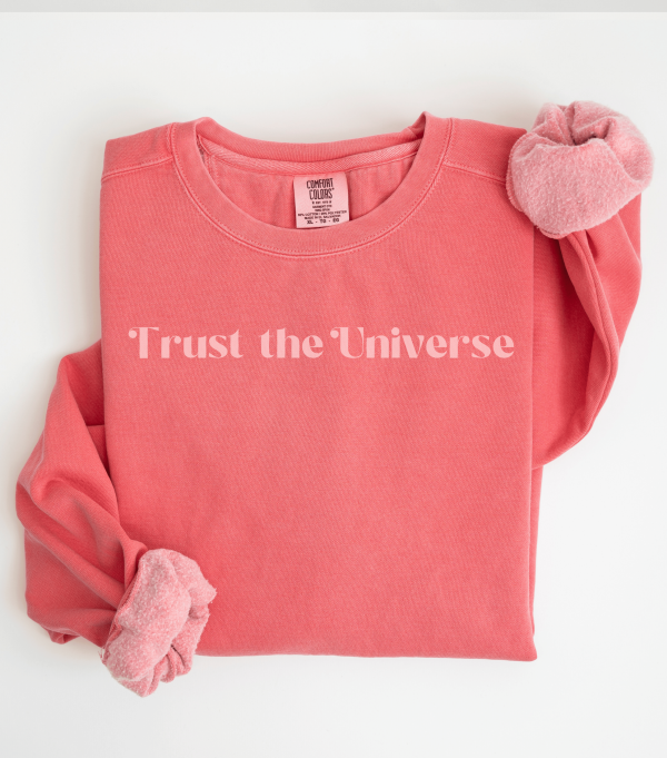 Trust the Universe Affirmation Sweatshirt - Image 3