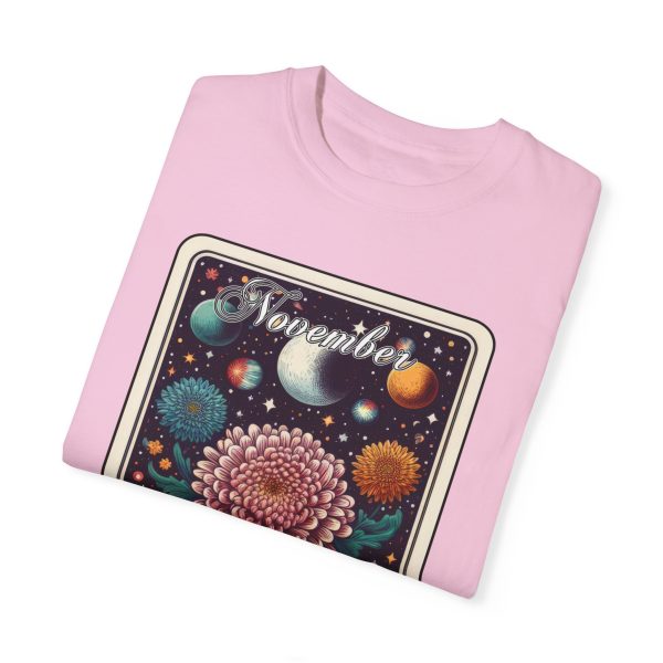 November Birth Flower T-Shirt - Image 15