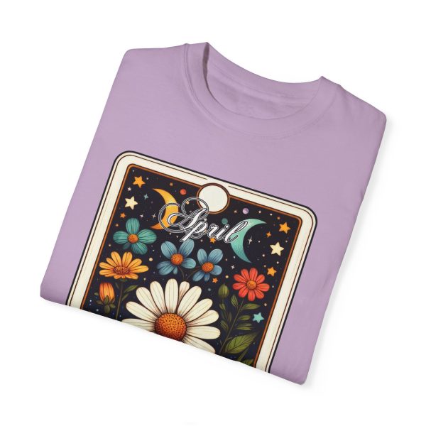 April Birth Flower T-Shirt - Image 13