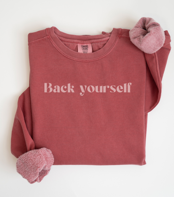 Back yourself Affirmation Sweatshirt - Image 7