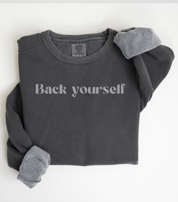 Back yourself Affirmation Sweatshirt - Image 6